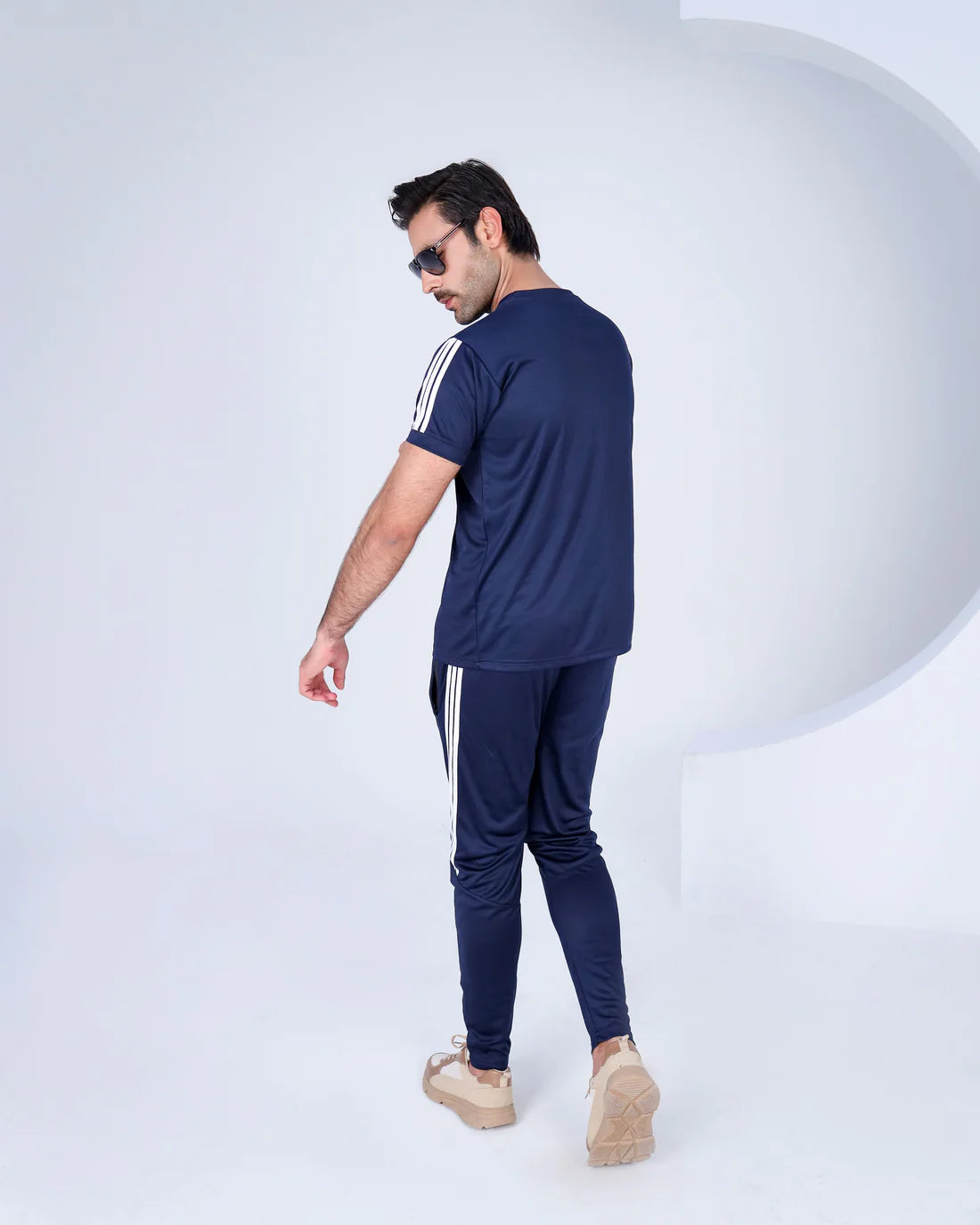 Blue Half Triliner - Summer Tracksuit
