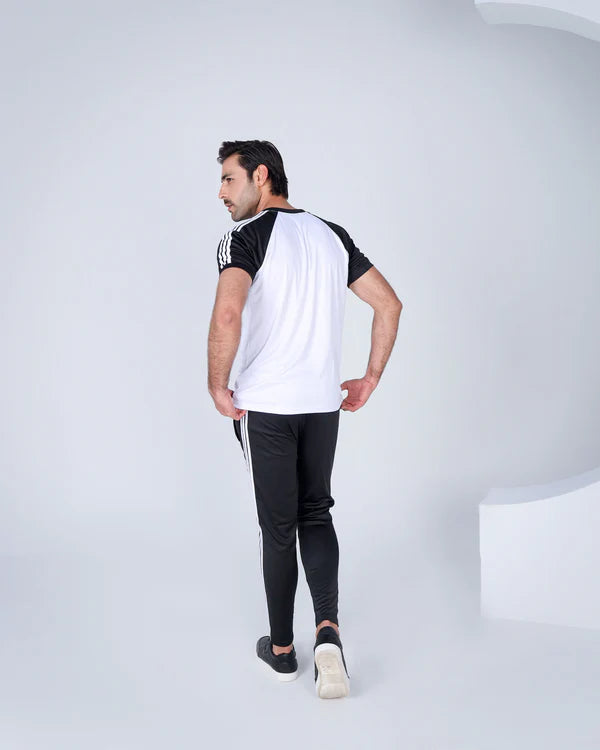 Addi Summer Black & White Triliner - Summer Tracksuit