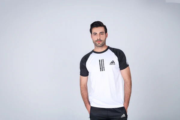 Addi Summer Black & White Triliner - Summer Tracksuit