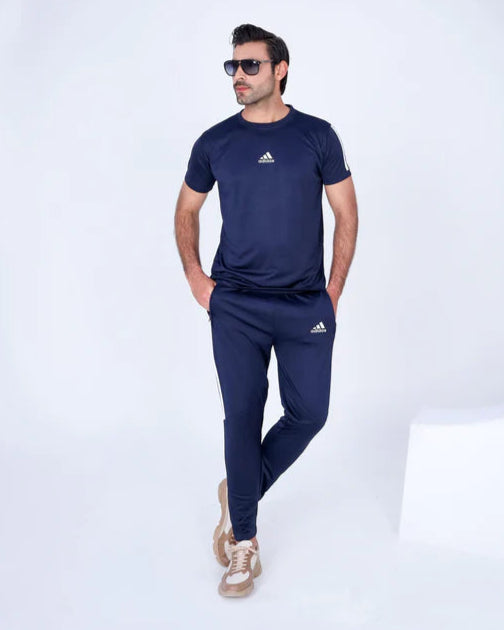 Blue Half Triliner - Summer Tracksuit
