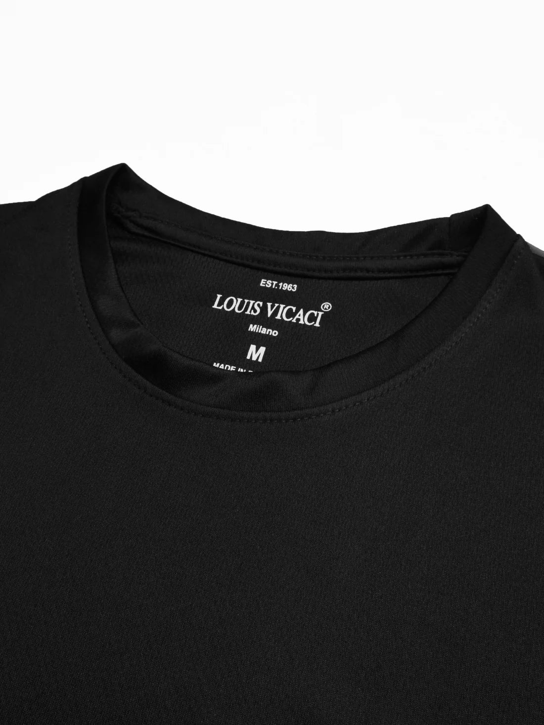 Black Active Wear Tracksuit For Men By Fit