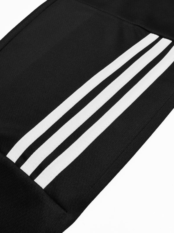 Black Active Wear Tracksuit For Men By Fit