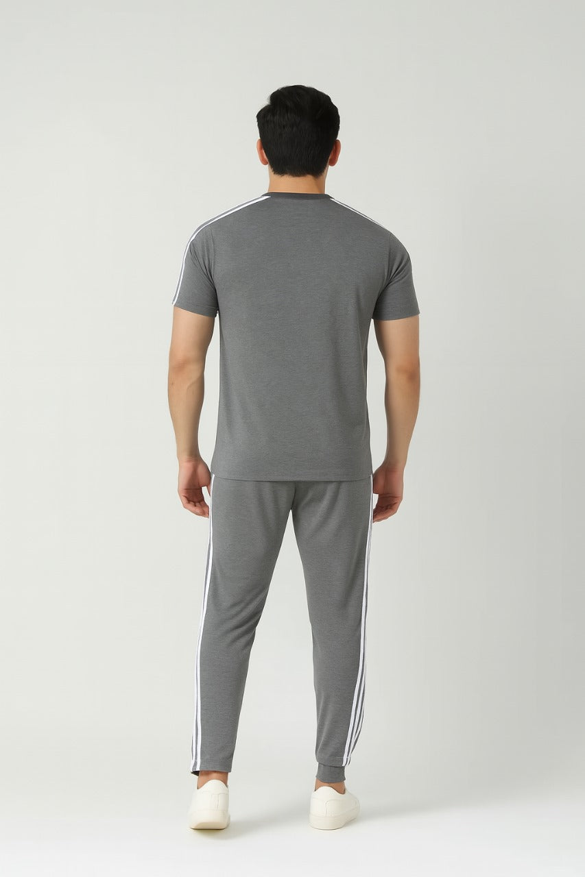 Adi Gray Tracksuit-For Summer