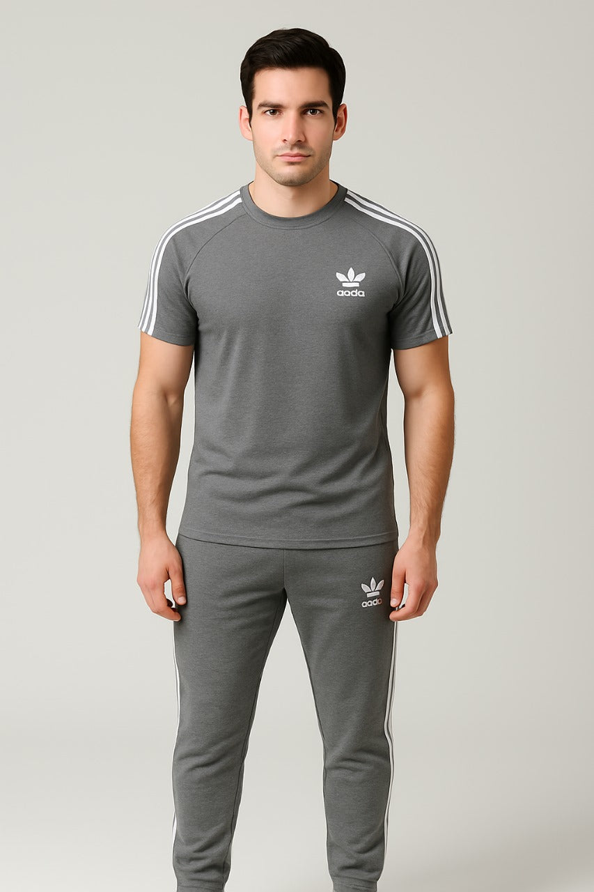 Adi Gray Tracksuit-For Summer